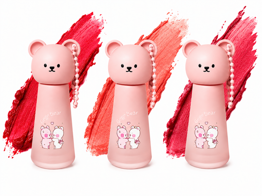 Gege Bear Soft Mist Lip Mud Set