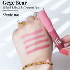 Gege Bear Velvet Lipstick Crayon Pen