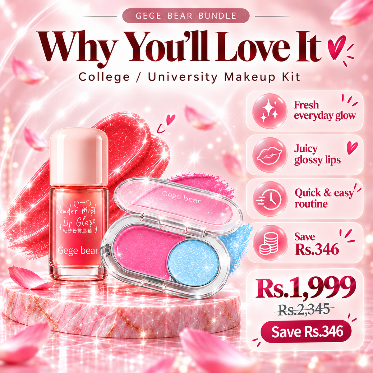 College / University Makeup Kit