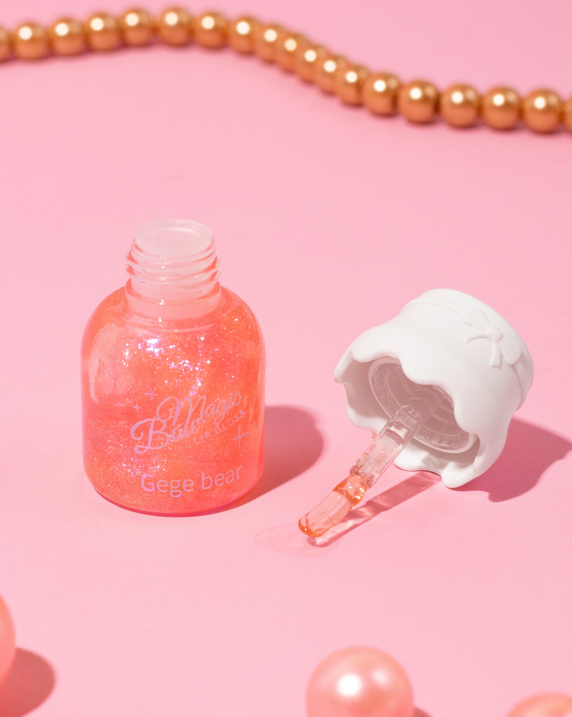 Gege Bear Butterfly Luminous  Lip Gloss