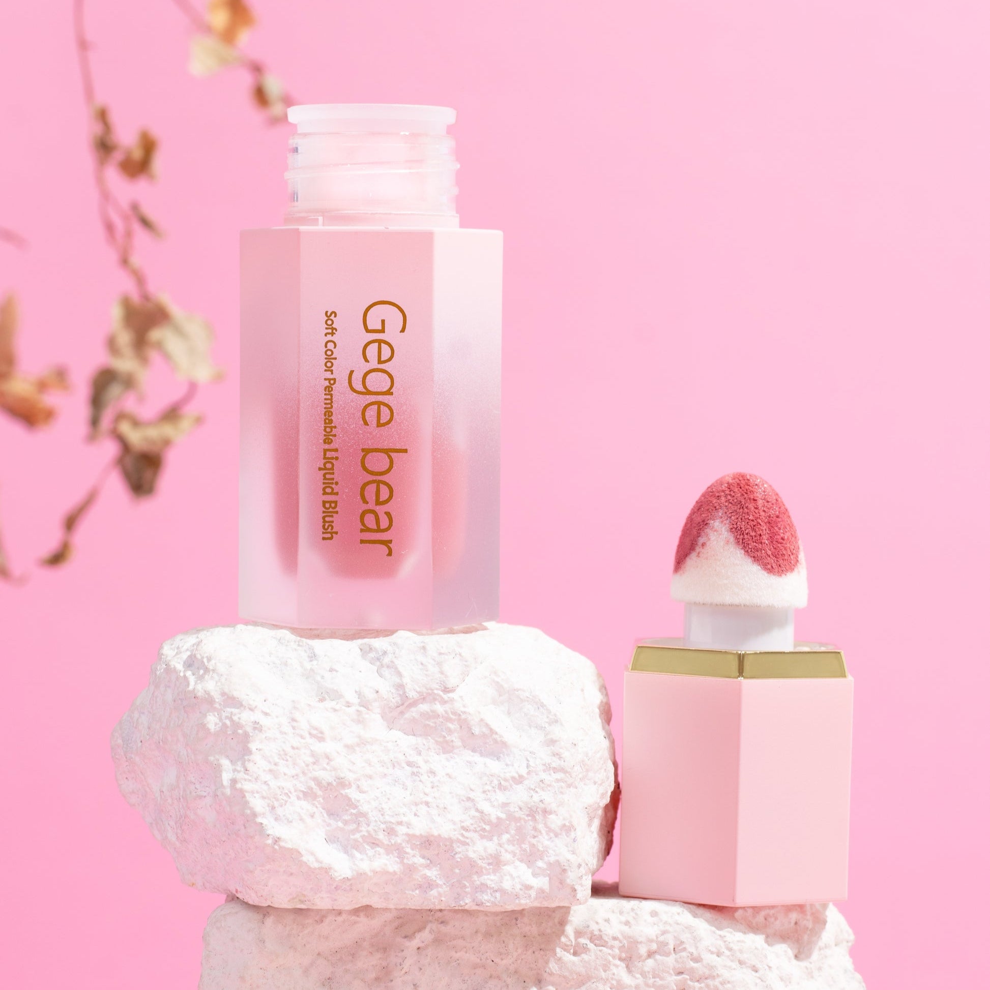Gege Bear Soft Pink Liquid Blush
