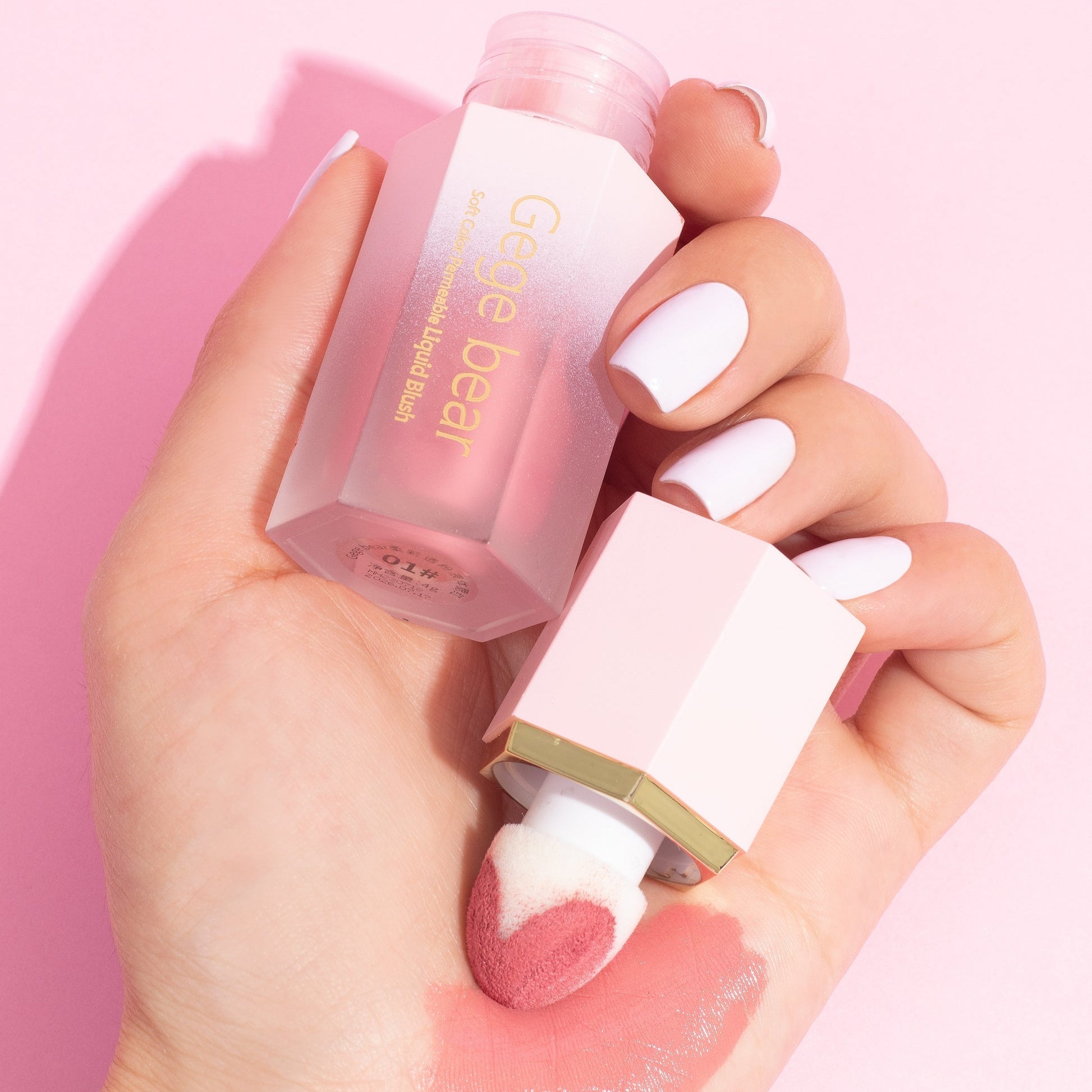 Gege Bear Soft Pink Liquid Blush