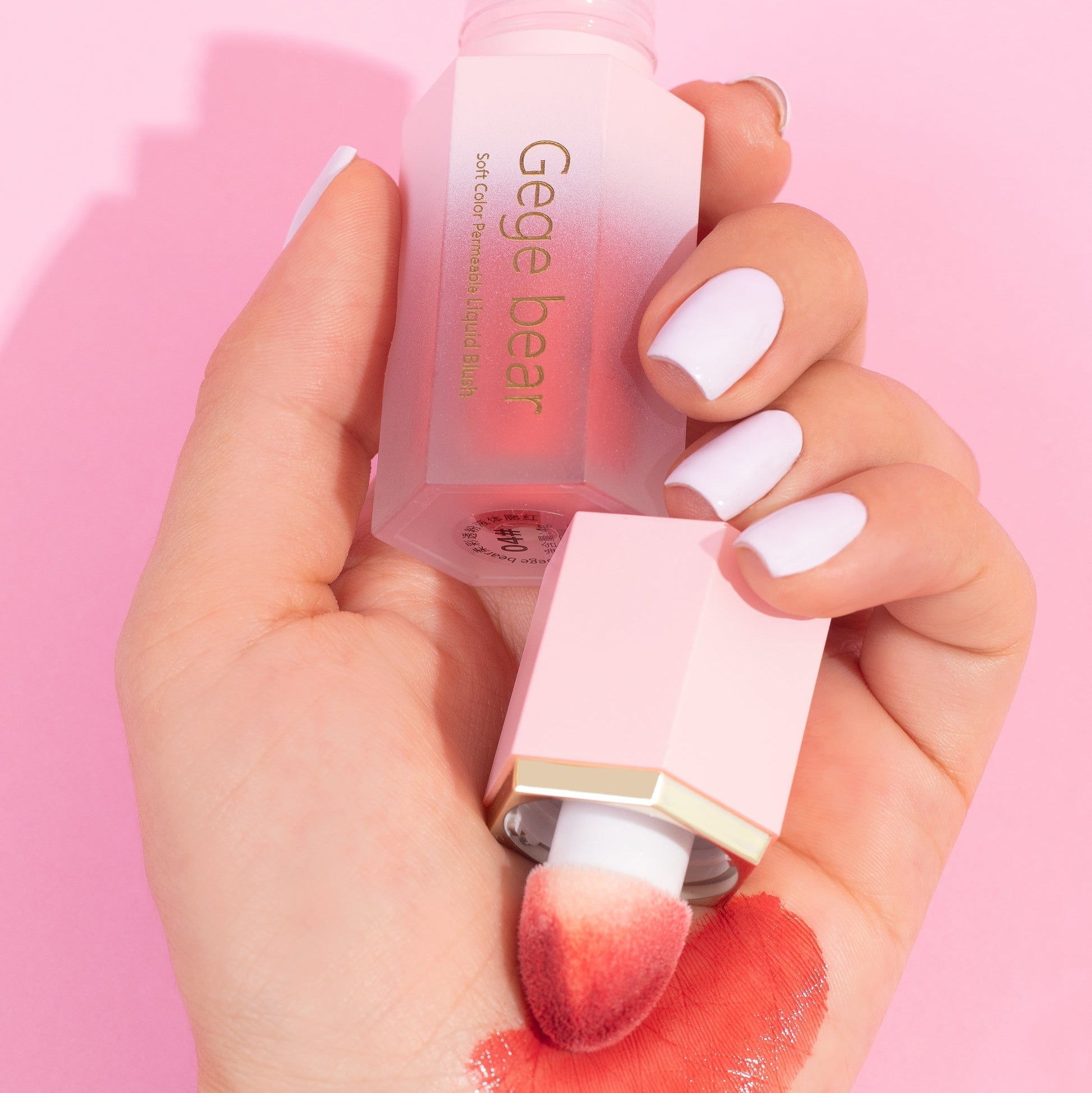 Gege Bear Soft Pink Liquid Blush
