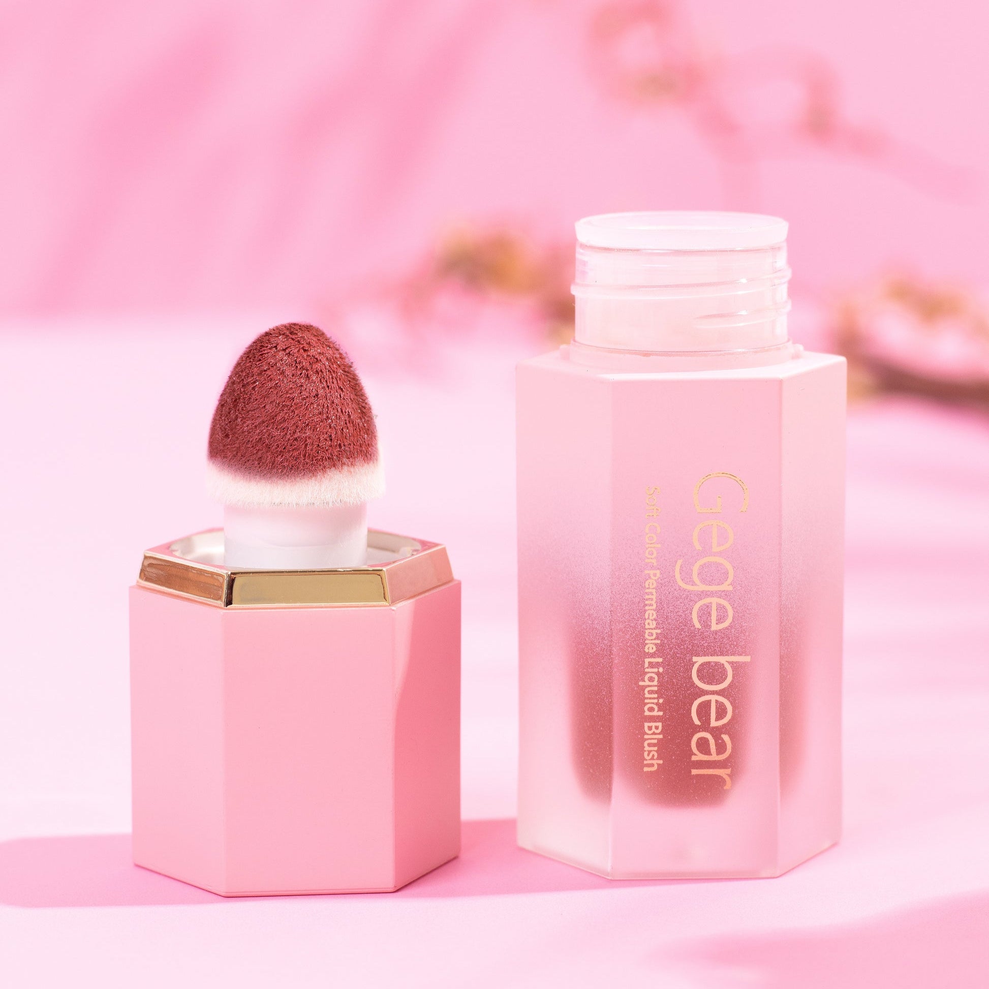 Gege Bear Soft Pink Liquid Blush