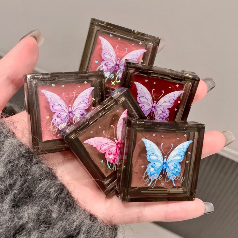 Gege Bear Butterfly Design Soft Cream Cheek Blush