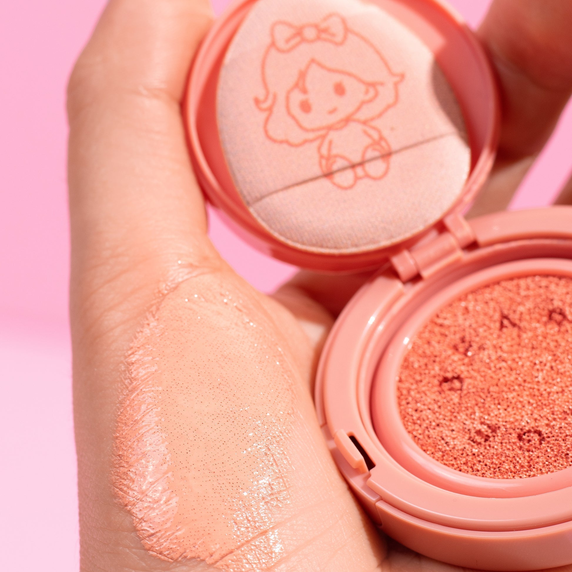 Gege Bear Cushion Blush