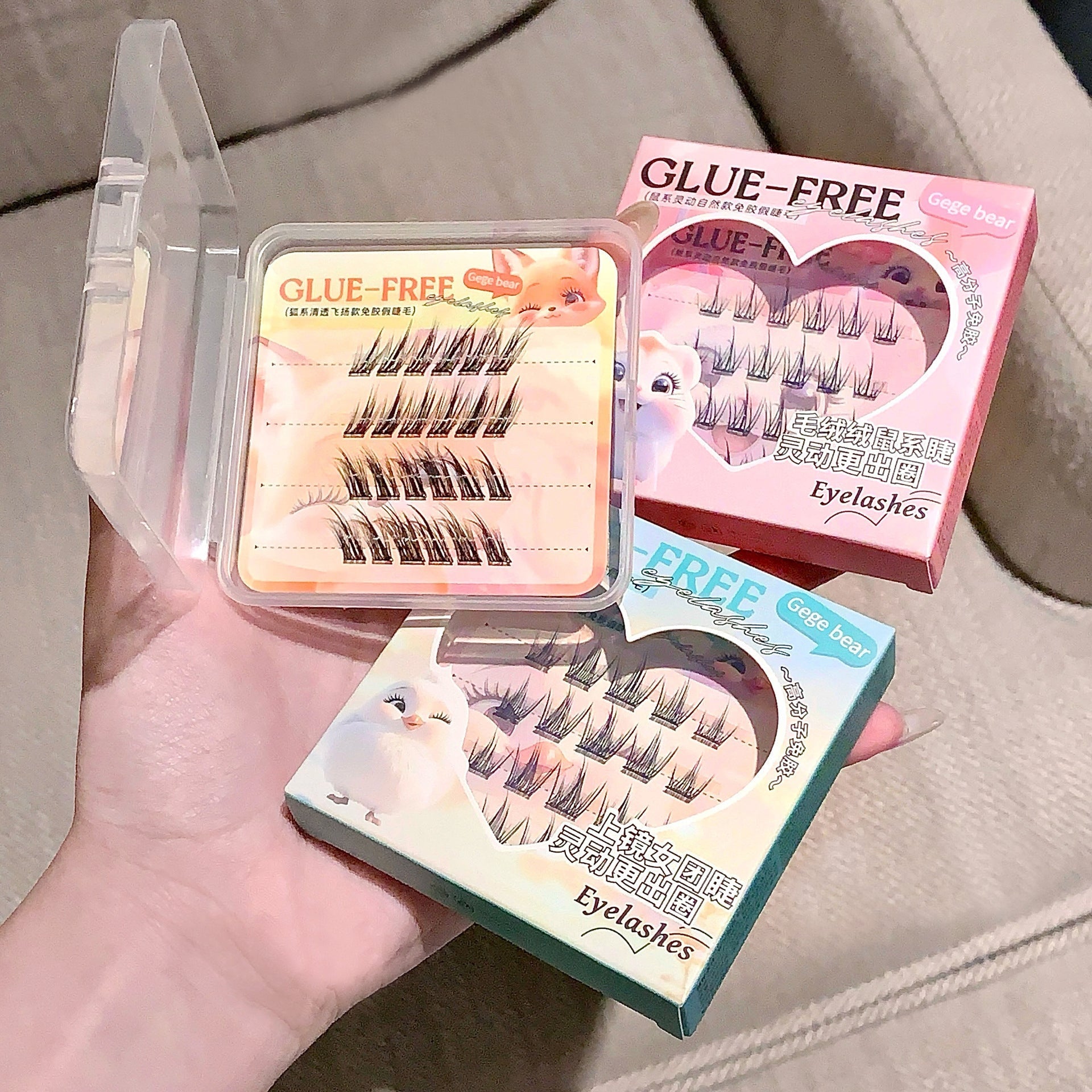 Gege Bear Glue-free False Eyelashes