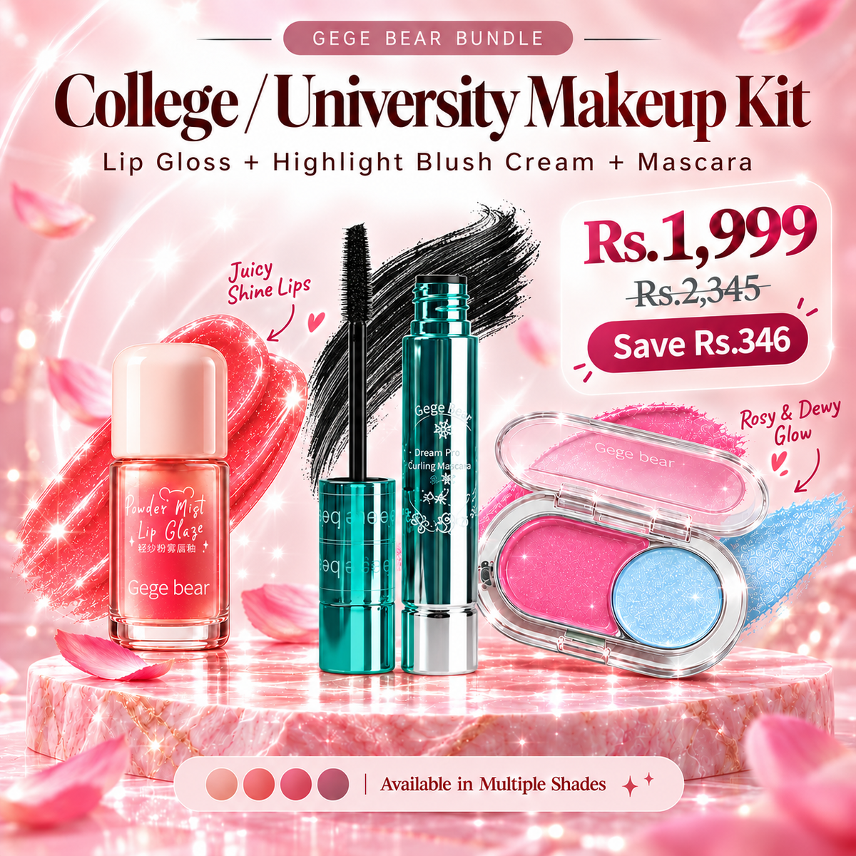 College / University Makeup Kit