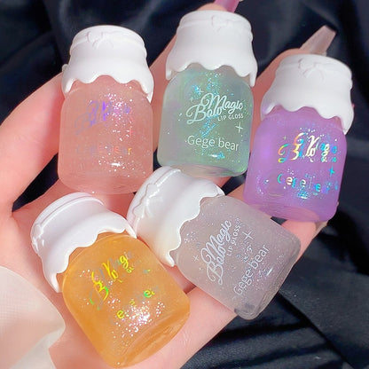 Gege Bear Butterfly Luminous Lip Gloss