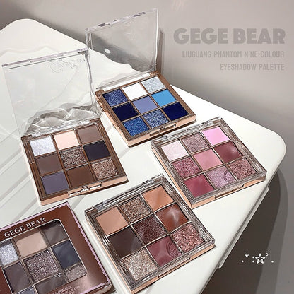 Gege Bear Nine Color Eyeshadow Palette