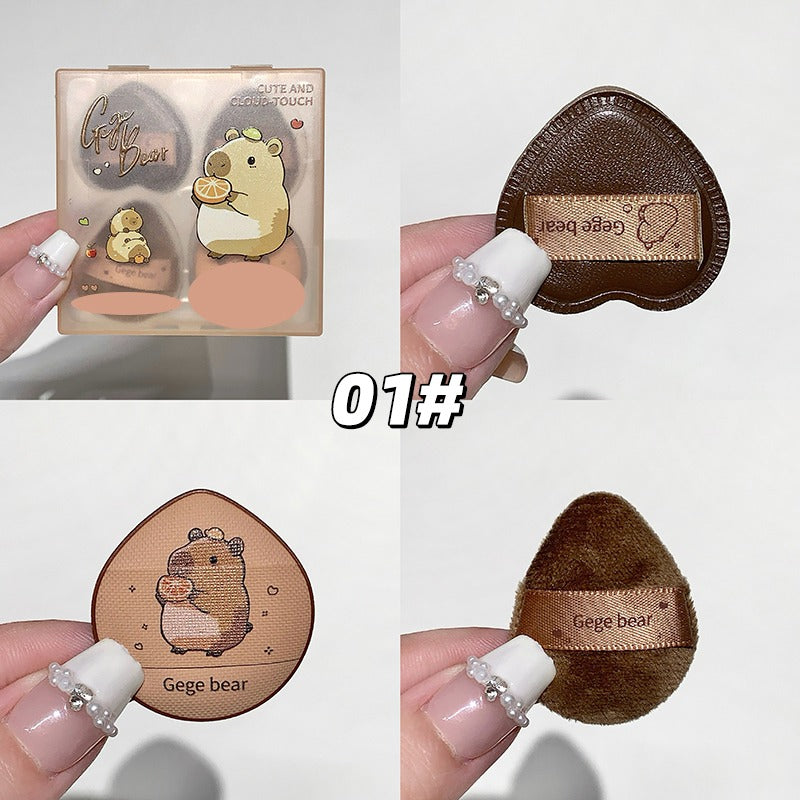 Gege Bear Cute Powder Puff