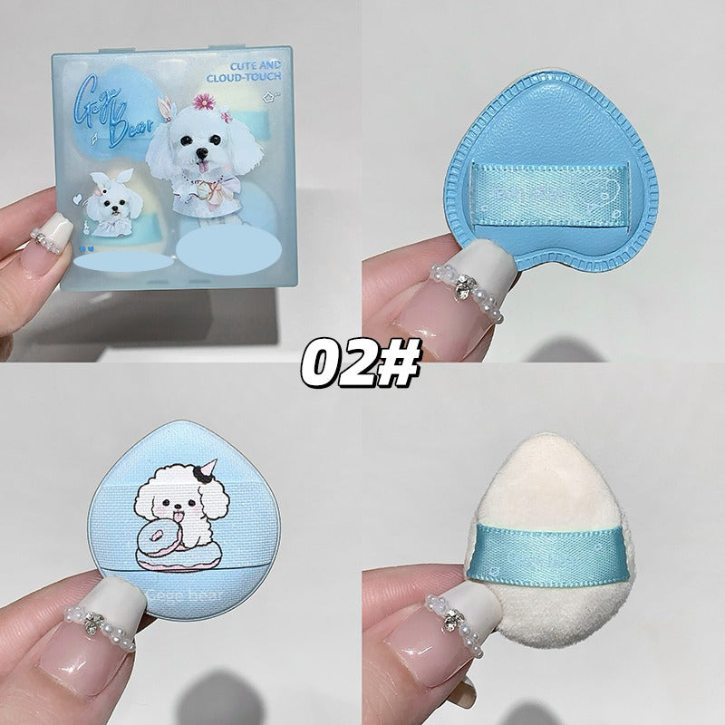 Gege Bear Cute Powder Puff