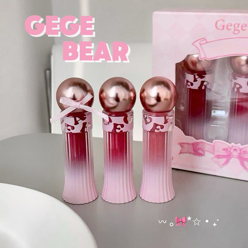 Gege Bear Lightweight Velvet Lip Mud Set
