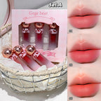 Gege Bear Lightweight Velvet Lip Mud Set