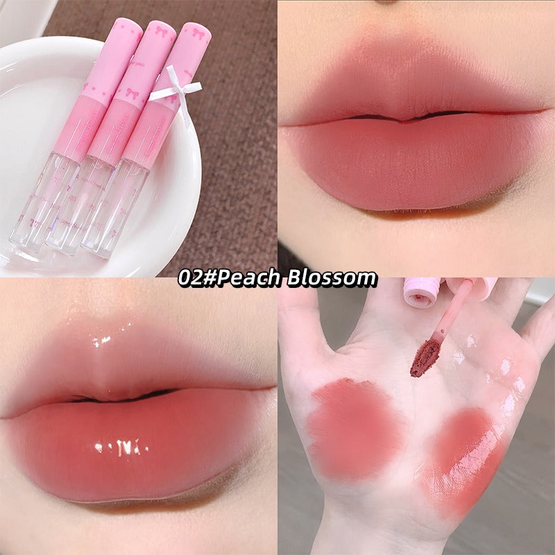 Gege Bear Matte & Mirror Lip Glaze