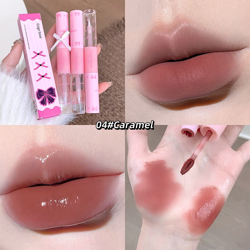 Gege Bear Matte & Mirror Lip Glaze