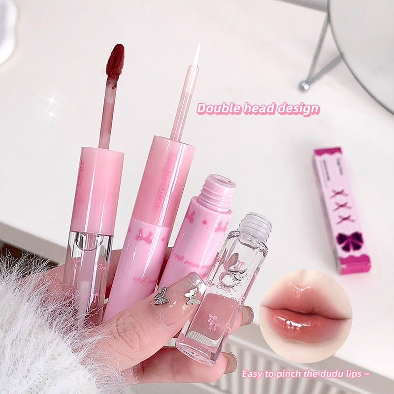 Gege Bear Matte & Mirror Lip Glaze