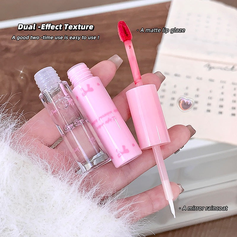 Gege Bear Matte & Mirror Lip Glaze