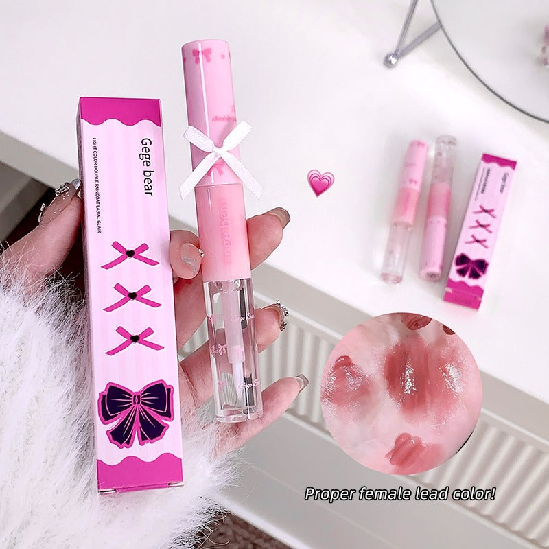 Gege Bear Matte & Mirror Lip Glaze