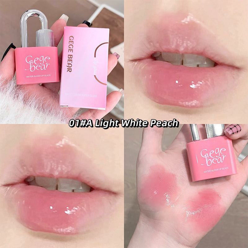 Gege Bear Lock Charm Water Lip Glaze