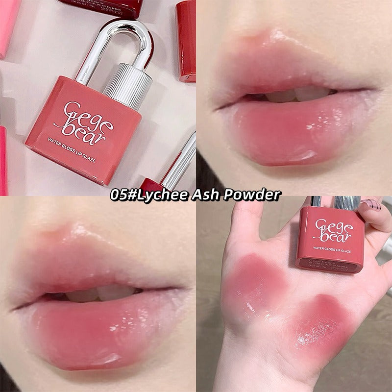 Gege Bear Lock Charm Water Lip Glaze