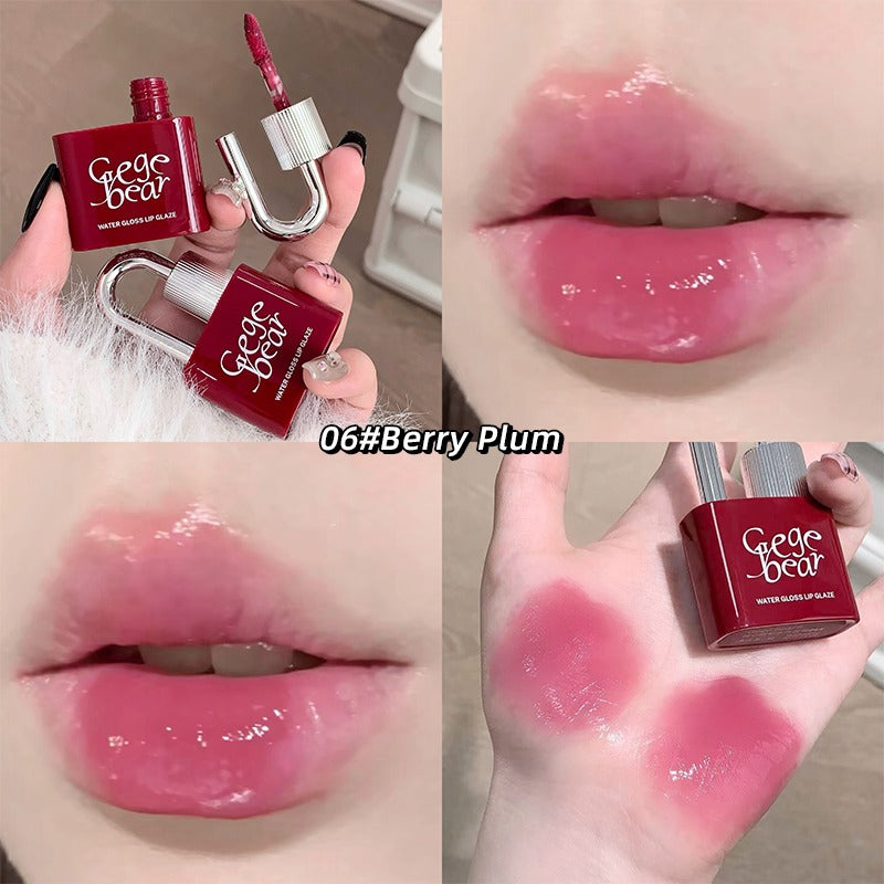 Gege Bear Lock Charm Water Lip Glaze