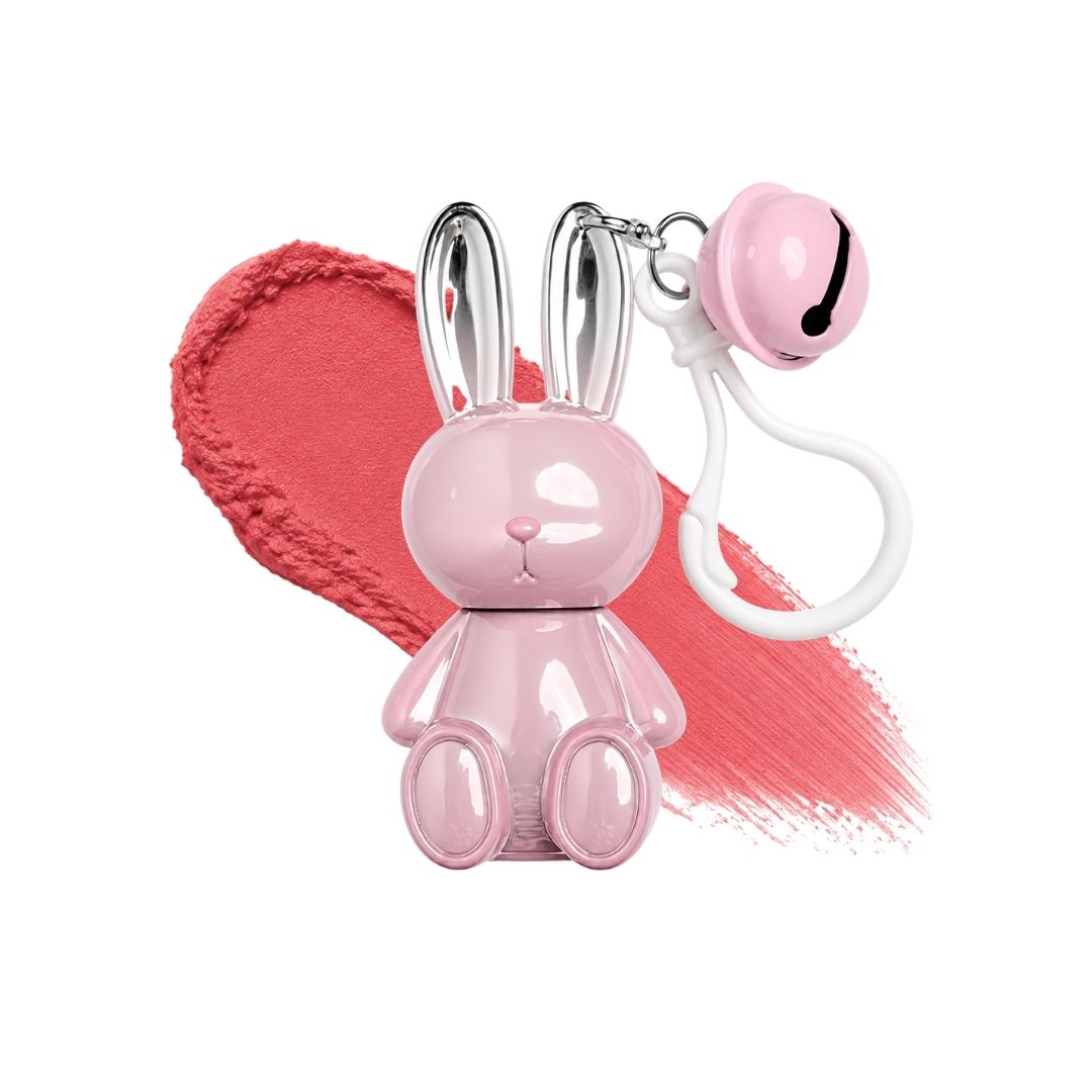 Gege Bear Pink Rabbit Matte Lip Gloss