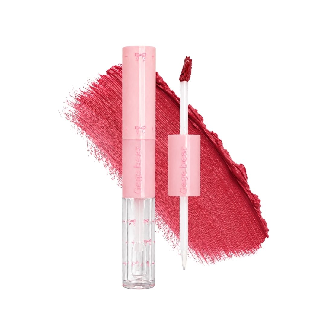 Gege Bear Matte & Mirror Lip Glaze