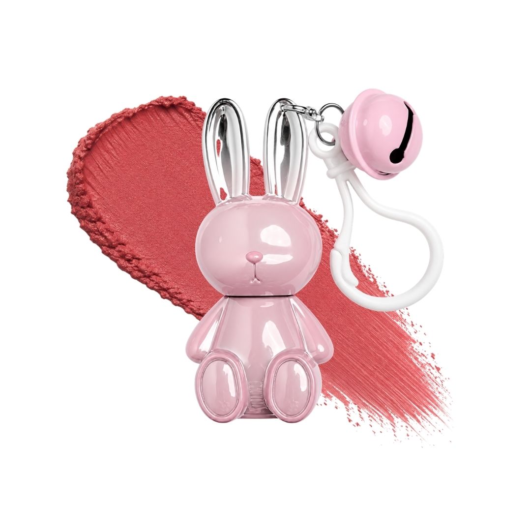 Gege Bear Pink Rabbit Matte Lip Gloss
