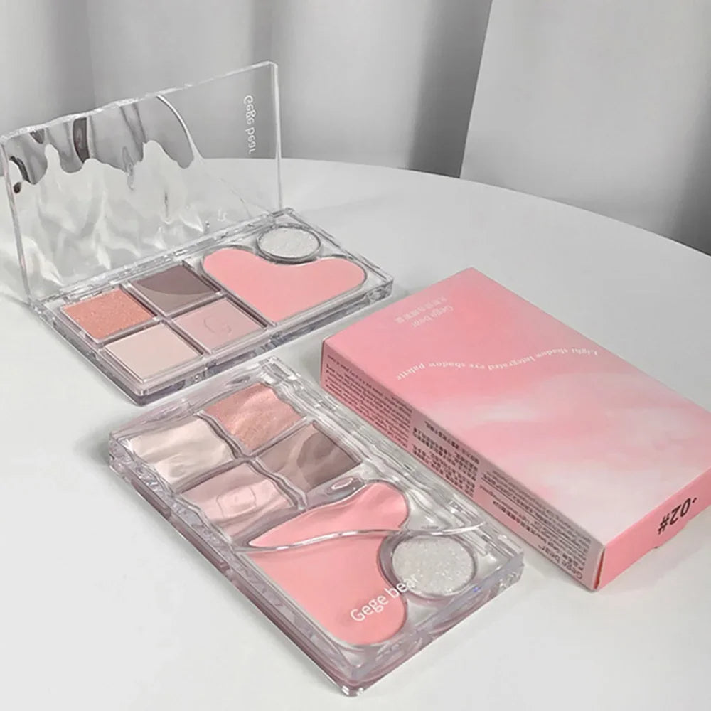 Gege Bear Clear Acrylic Eyeshadow Tray