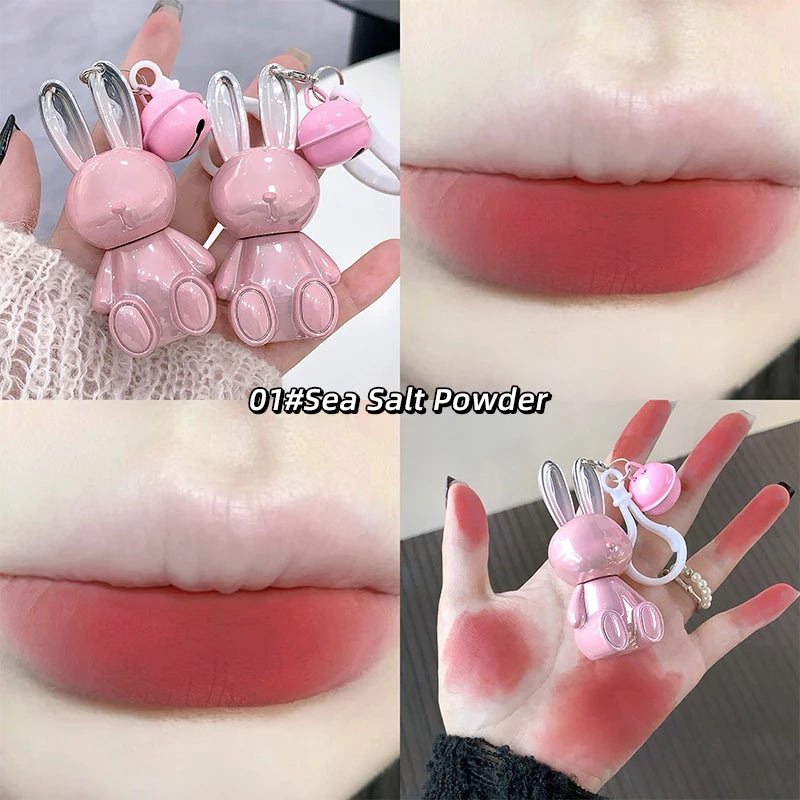 Gege Bear Pink Rabbit Matte Lip Gloss