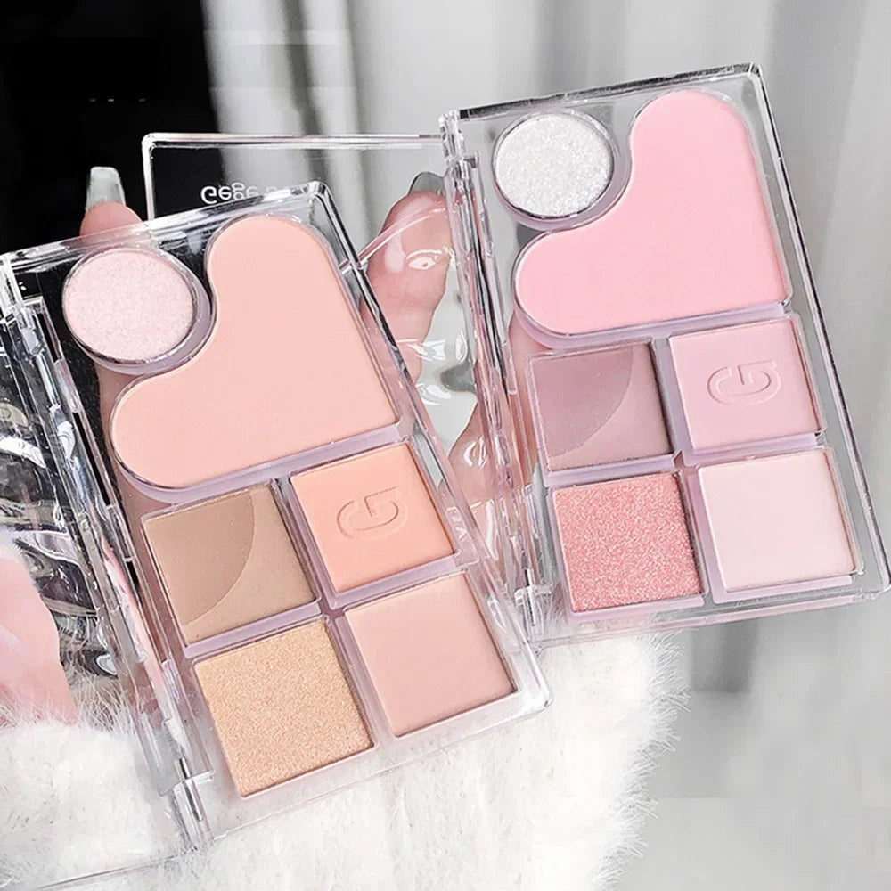 Gege Bear Clear Acrylic Eyeshadow Tray