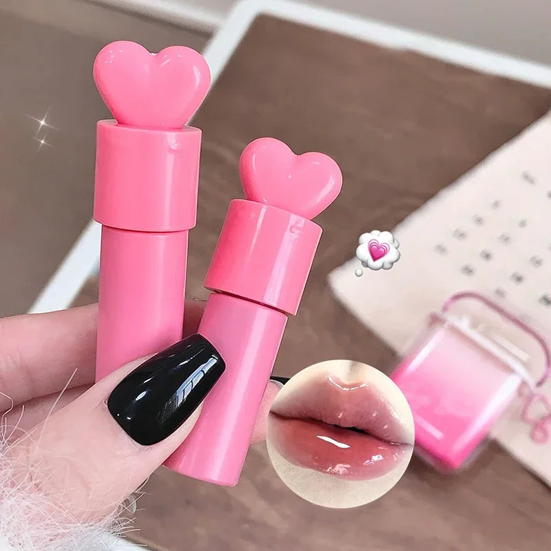 Gege Bear Heart Water Velvet Lip Gloss