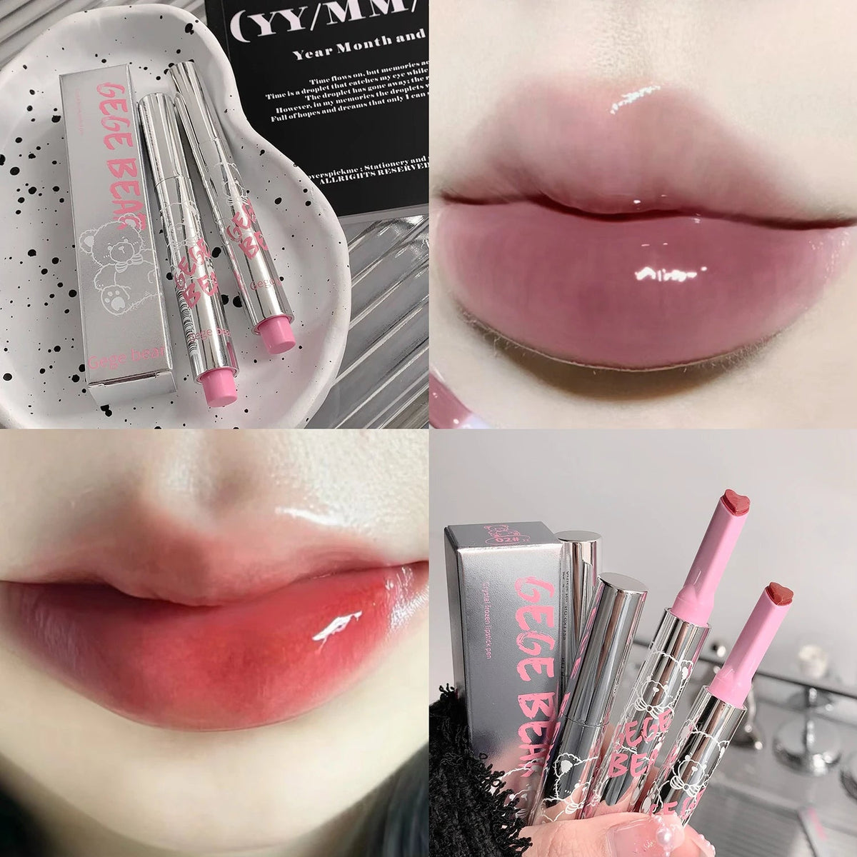 Gege Bear Glossy Lipstick
