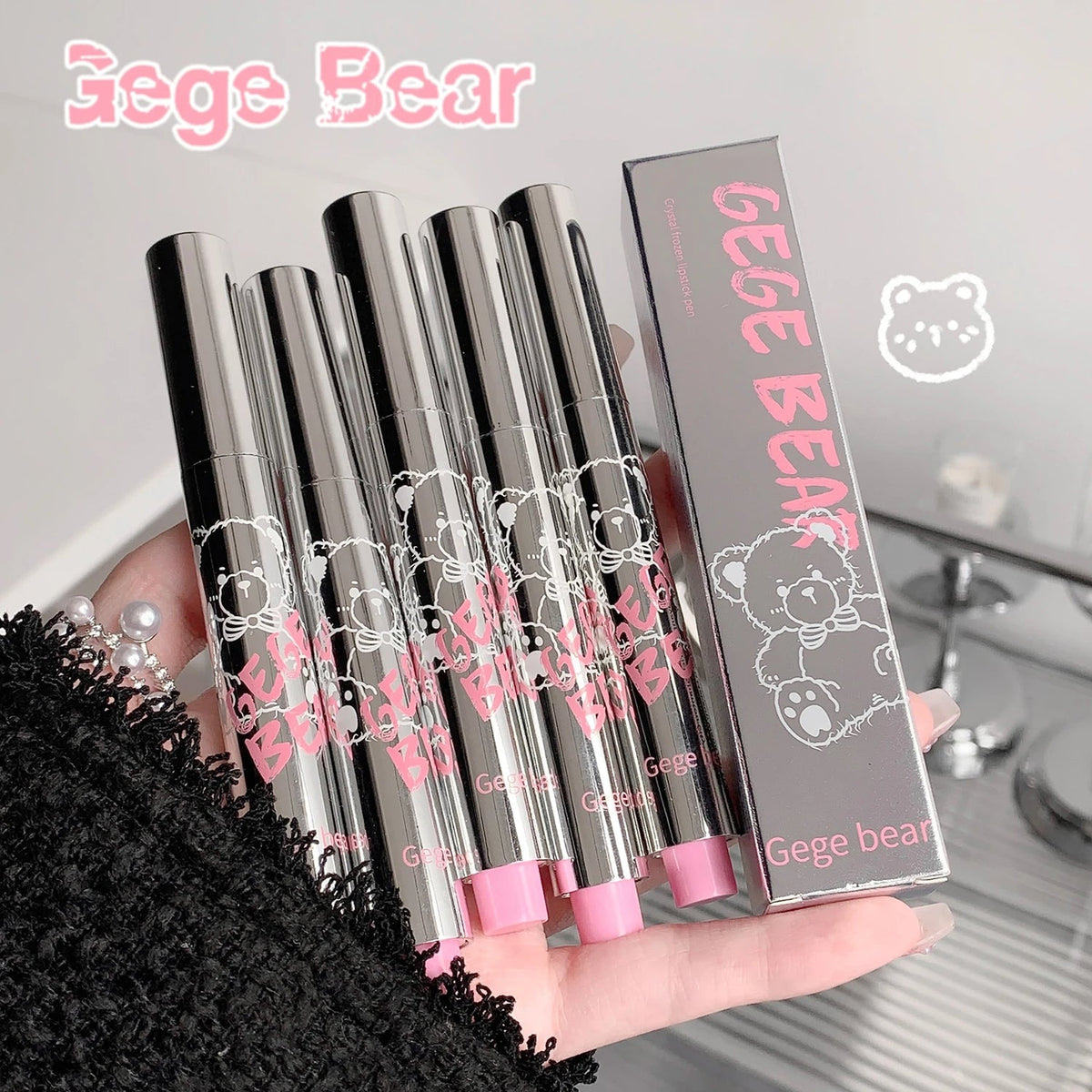 Gege Bear Glossy Lipstick