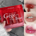 3pcs Gege Bear Water Lip Gloss Set