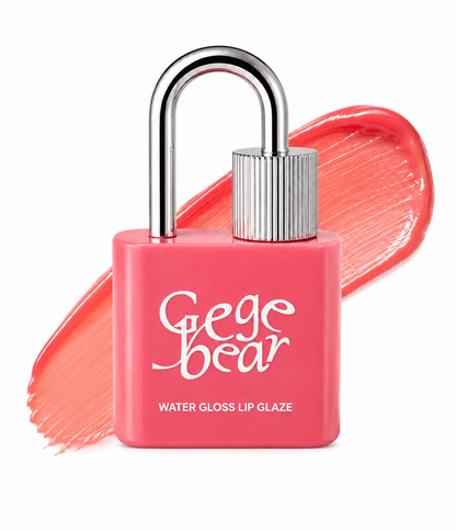 Gege Bear Lock Charm Water Lip Glaze