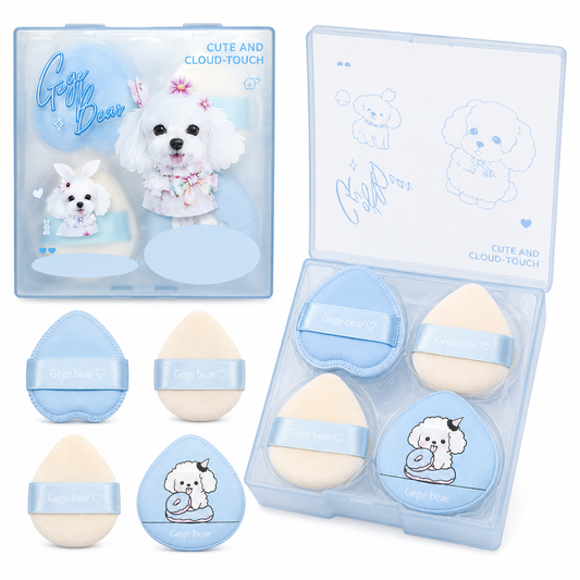 Gege Bear Cute Powder Puff